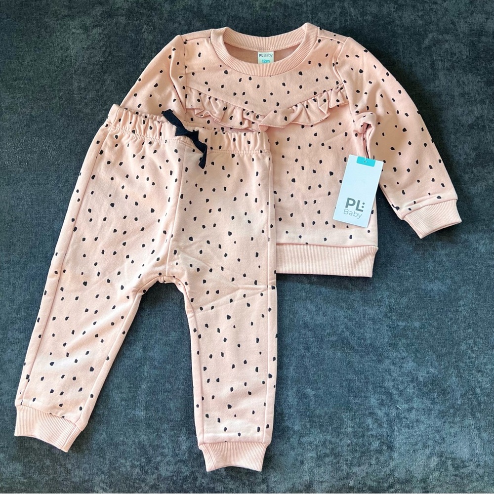 NWT PL Baby Sweater Set
